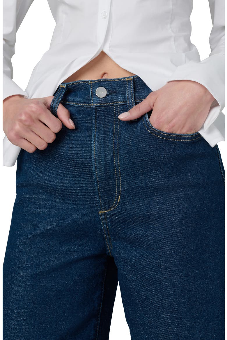 The Culotte High Waist Crop Wide Leg Jeans, Alternate, color, LEVITATE