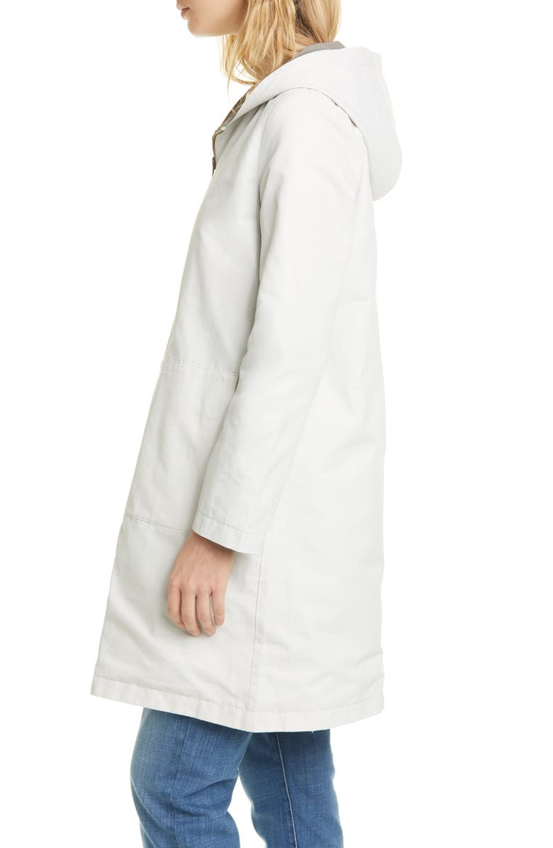 Eileen Fisher Reversible Hooded Jacket, Alternate, color, 