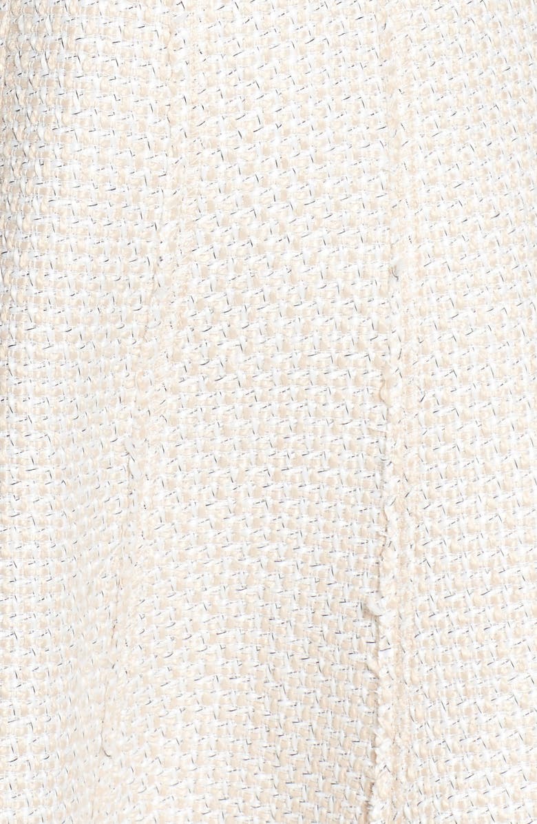 Eliza J Fringe Fit & Flare Dress, Alternate, color,