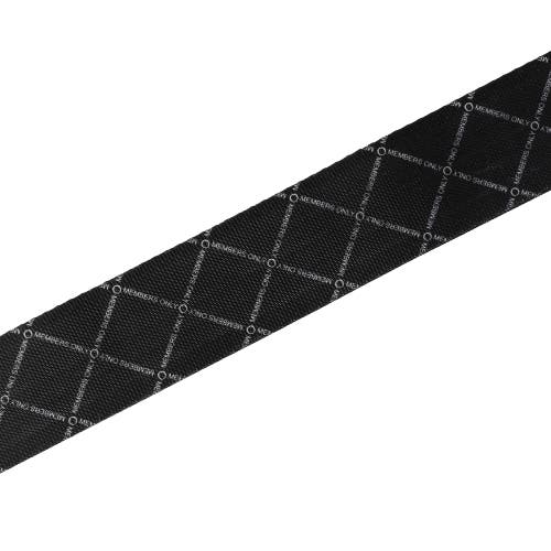 Members Only Adjustable Luggage Strap With Combination Lock In Black