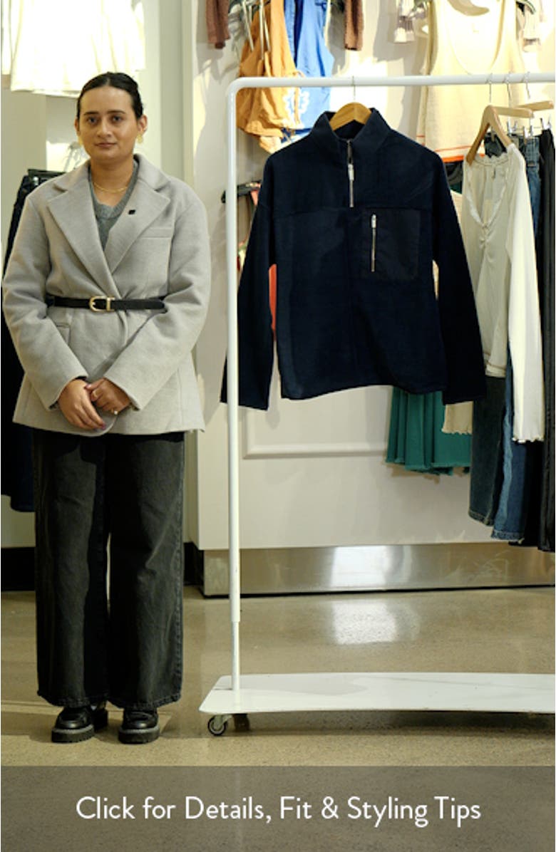 Mallow Fleece Half-Zip Pullover, sales video thumbnail