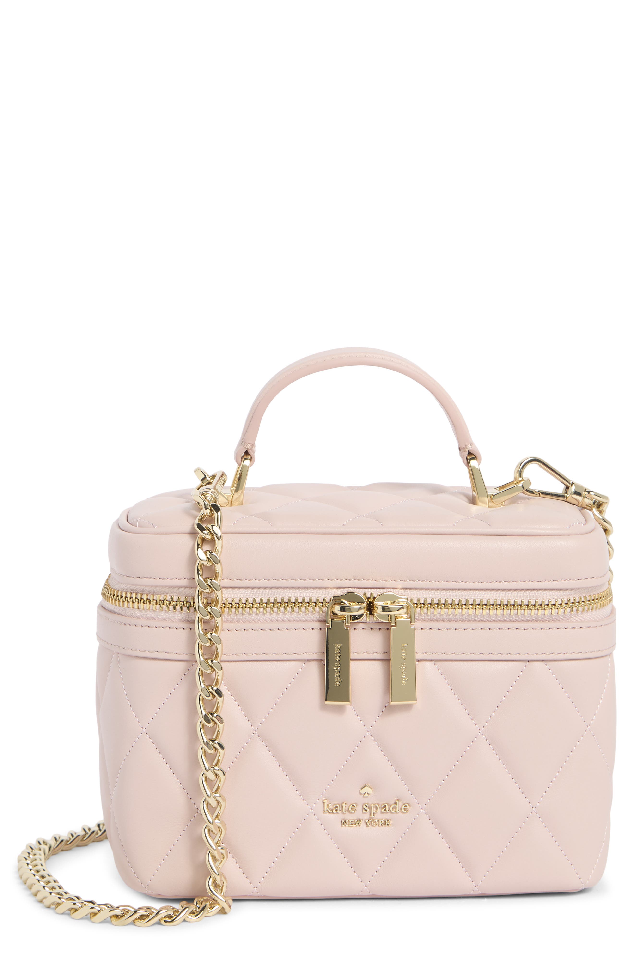 Kate Spade New York Carey Quilted Leather Crossbody Trunk
