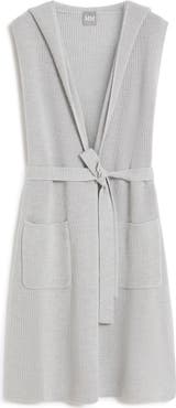 MM by Max Mara Badesse Tie Waist Hooded Sweater Vest