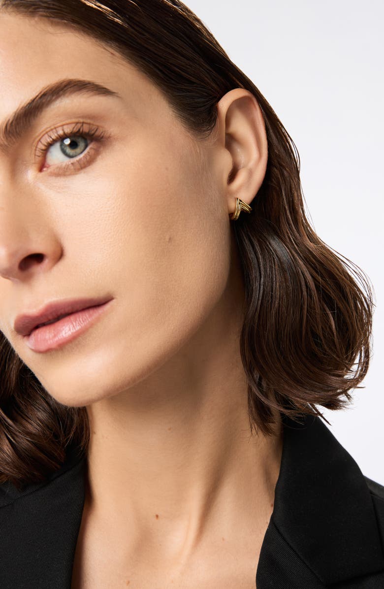 Ana Luisa Gold Stud Earrings - Karessa, Alternate, color, Gold