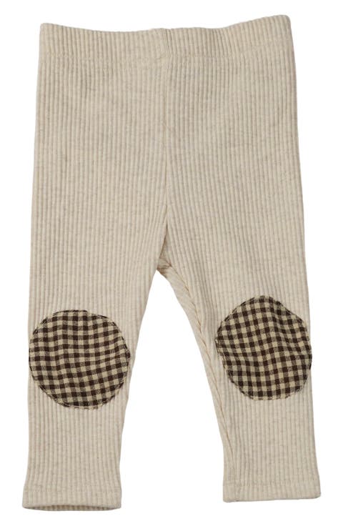 Frankie Knee Patch Cotton Pants (Baby)