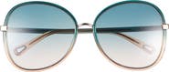 Chloé 57mm Novelty Oversize Sunglasses