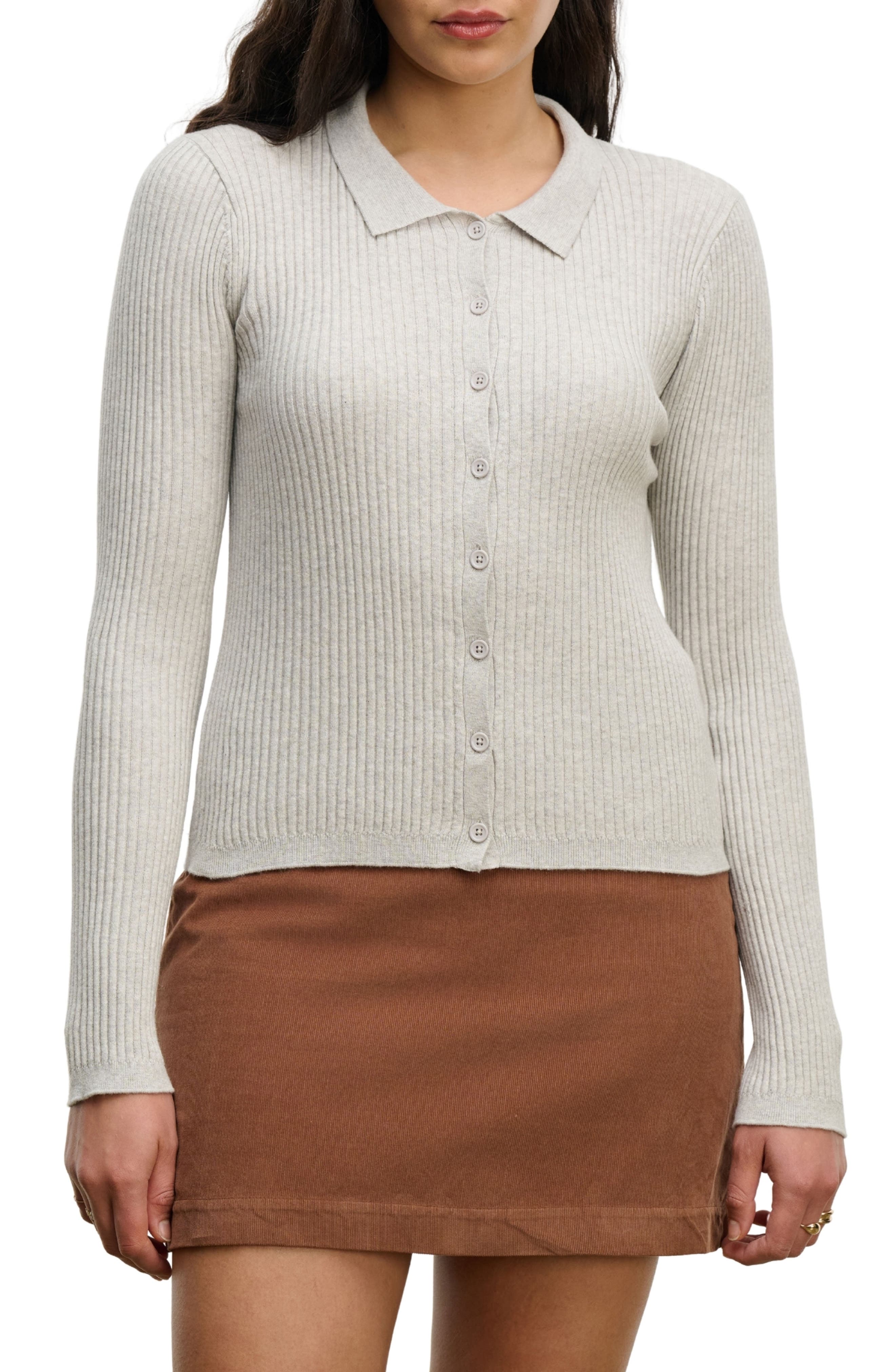 Nikki Ribbed Cardigan