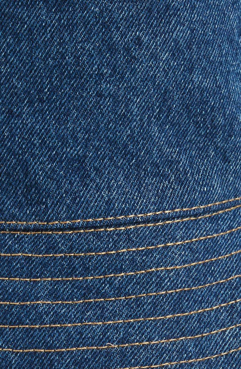 Moncler Archivio DNA Denim Bucket Hat, Alternate, color, 