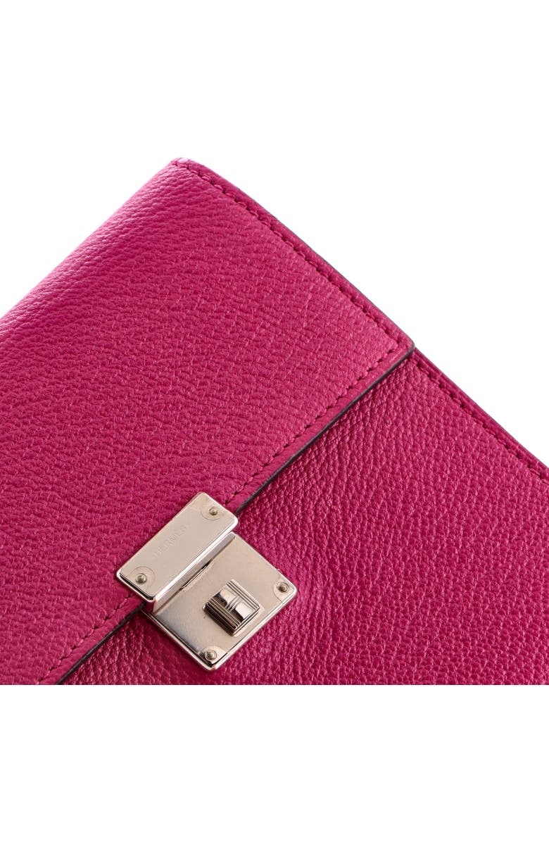 Pre-Owned Hermes Clic Wallet Chevre Mysore 12, Alternate, color, Rose Pourpre