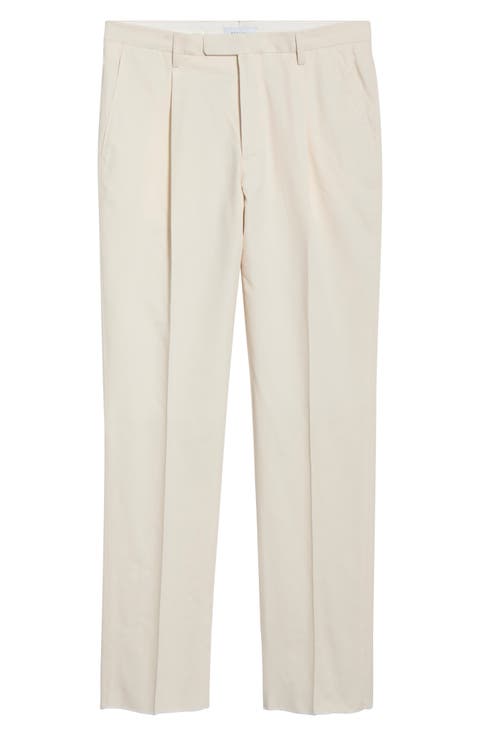 Relaxed Pleated Trousers