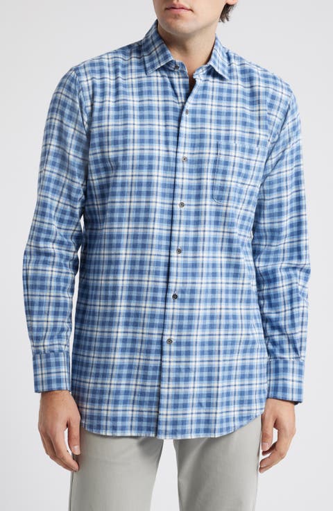 Gander Plaid Twill Sport Shirt