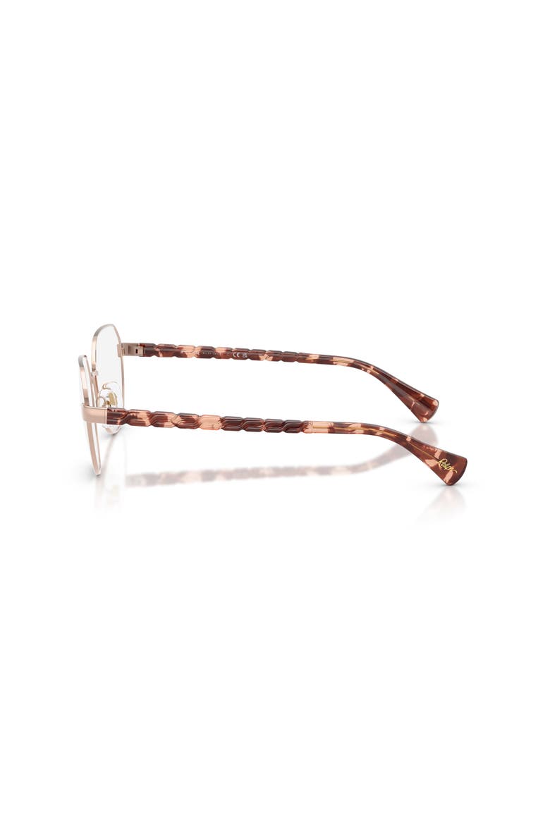 52mm Irregular optical glasses, Alternate, color, Rose Gold