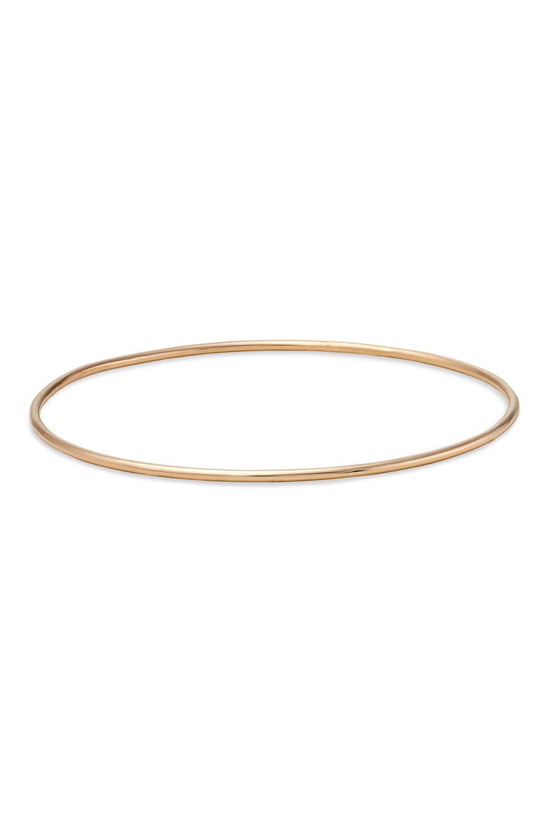 Circle Bangle, Main, color, 14K GOLD FILL