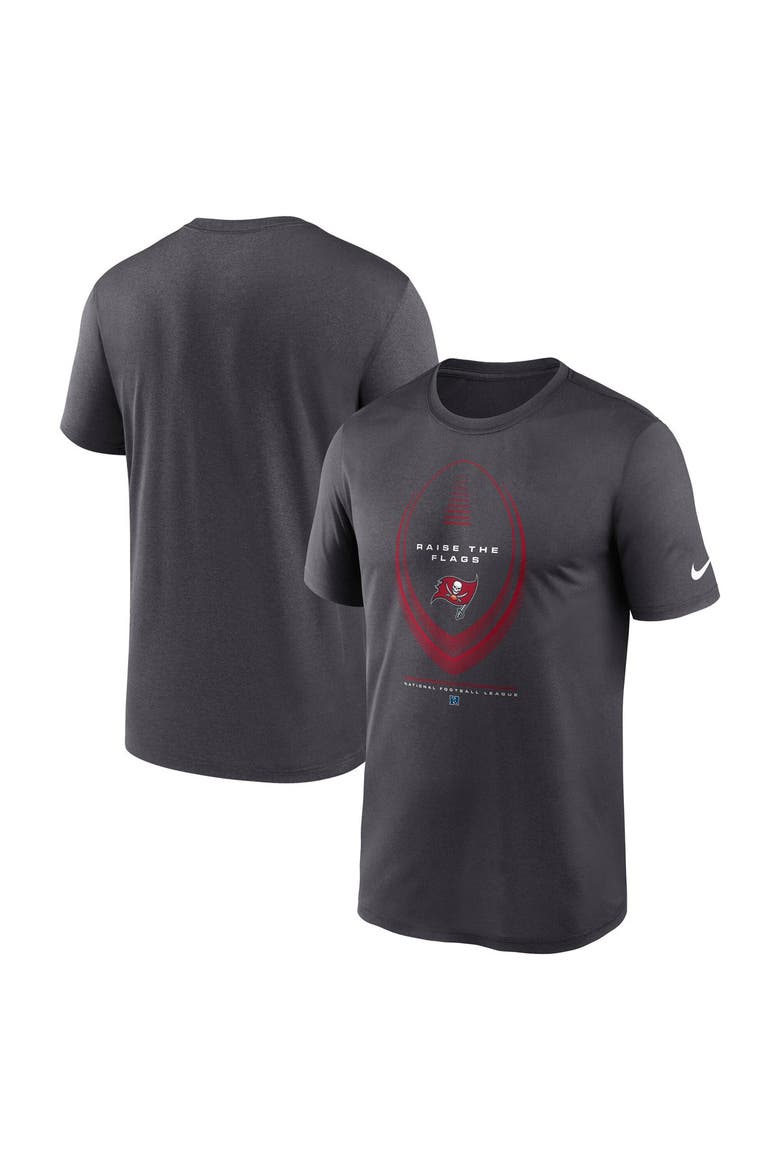 Men's Nike Anthracite Tampa Bay Buccaneers Legend Icon Dri-FIT T-Shirt, Main, color, Anthracite