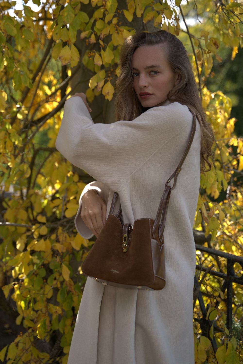 Cotswolds Genuine Tote Leather Shoulder Bag, Alternate, color, Brown