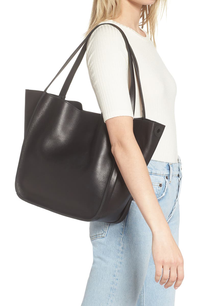 Madewell The Sydney Leather Tote, Alternate, color,