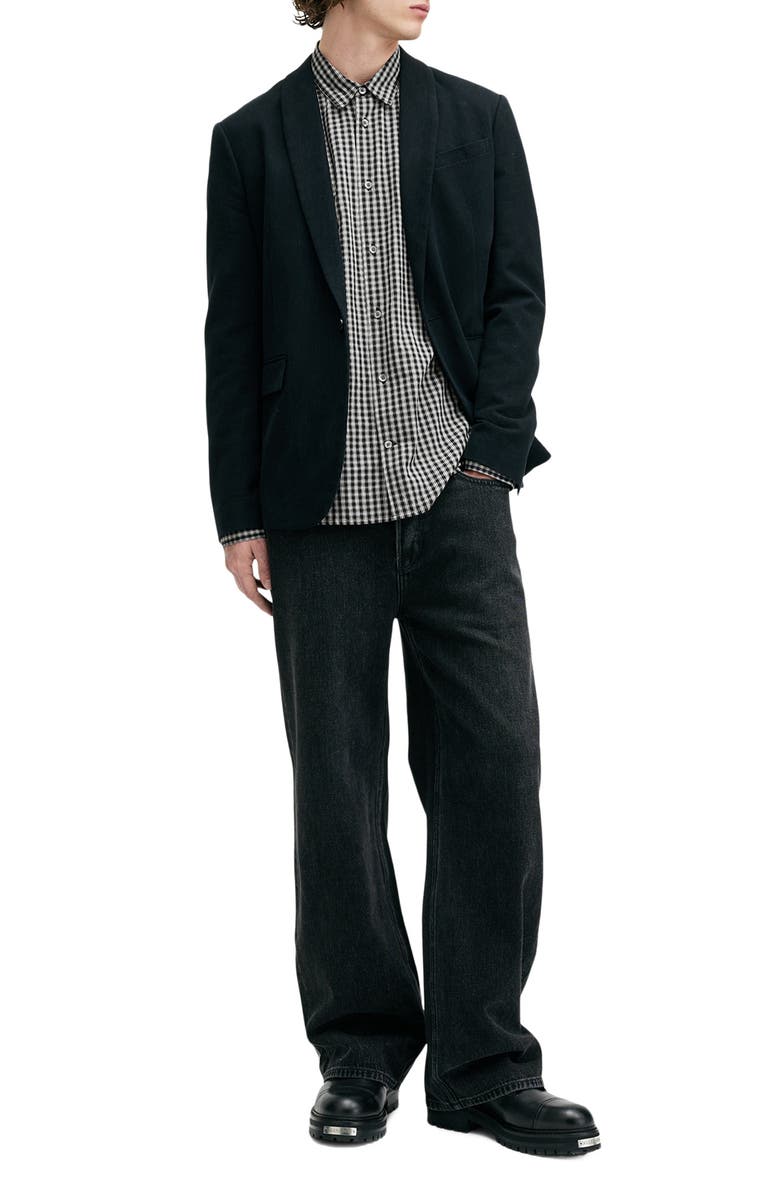 AllSaints Neo Check Button-Up Shirt, Alternate, color, 