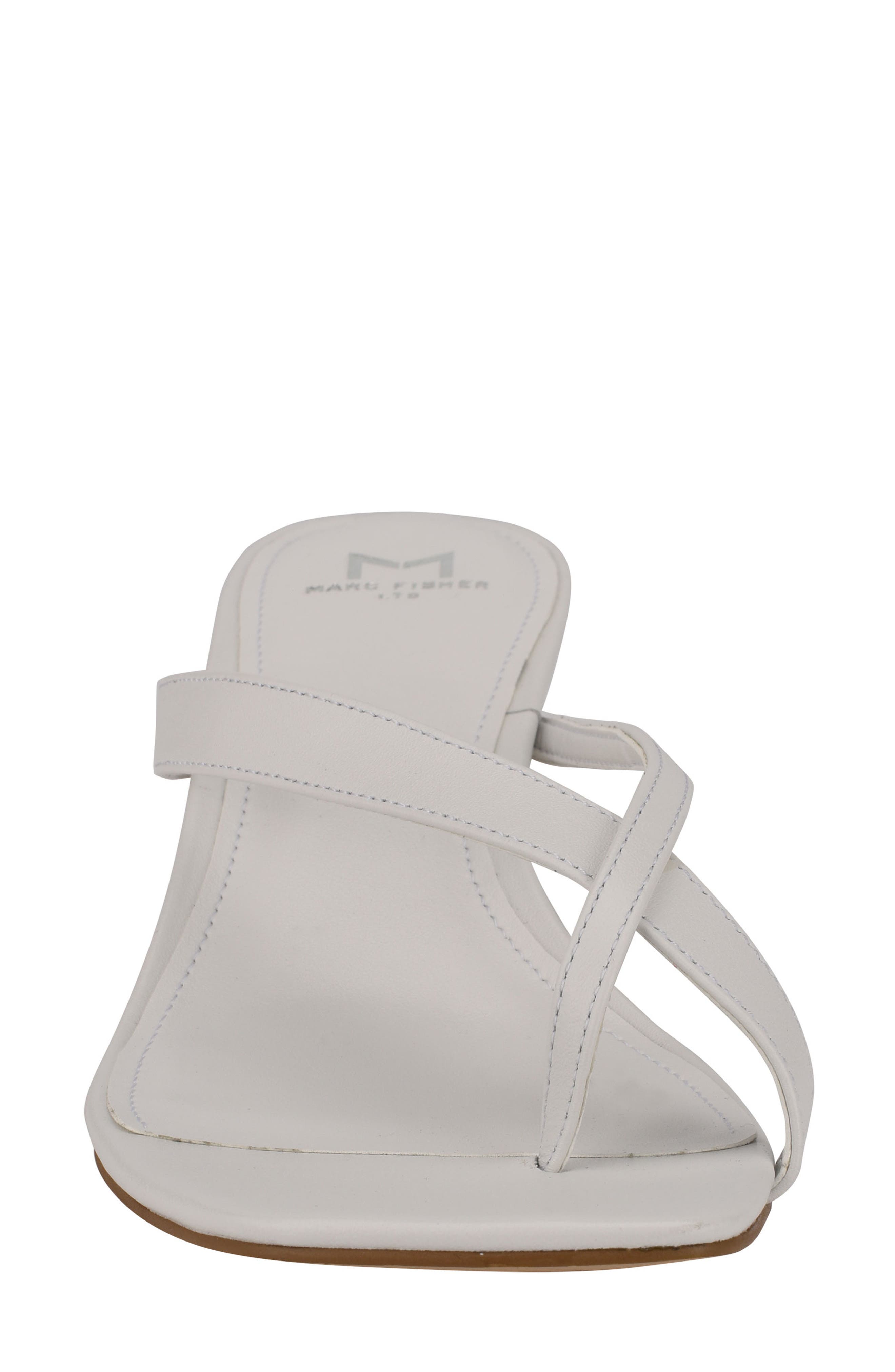 Brody Slide Sandal, Alternate, color, WHITE
