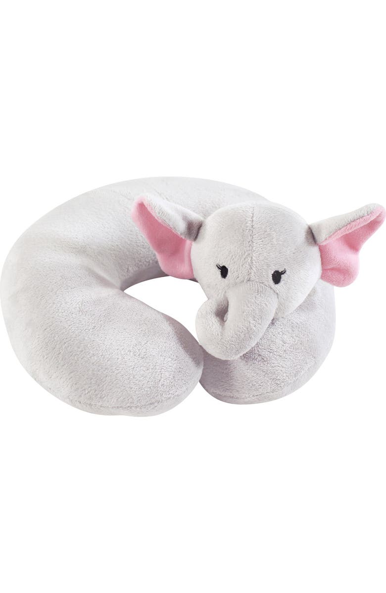 Hudson Baby Cozy Neck Cushion, Main, color, Pretty Elephant