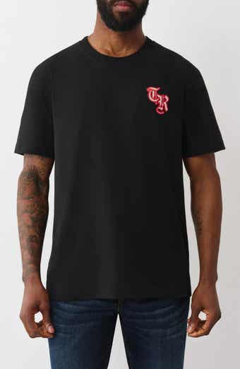 True Religion Heavy Logo Cotton T-Shirt