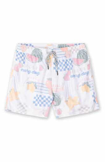 Vintage Summer Kids' Print Swim Shorts