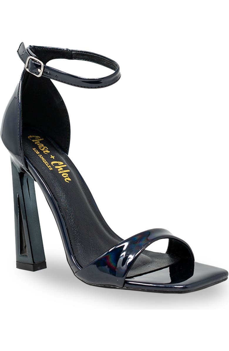 CHASE AND CHLOE Ankle Strap Sandal, Main, color,