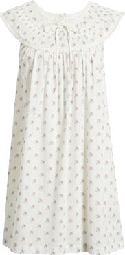 DÔEN Verity Print Smocked Yoke Dress