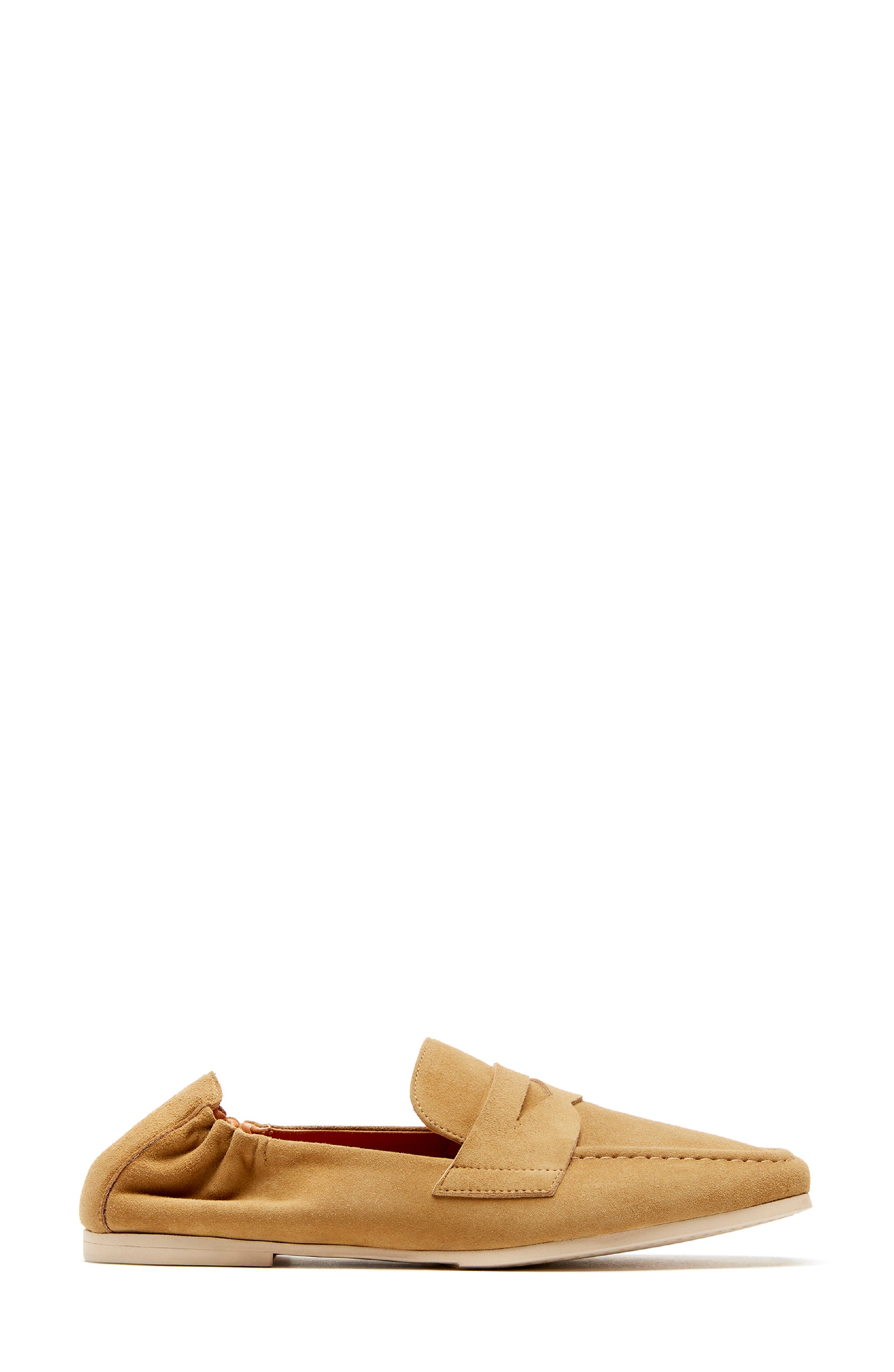 Kitson City Dry™ Penny Loafer, Alternate, color, TABACCO SUEDE