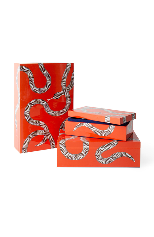 Jonathan Adler Large Lacquer Box In Eden