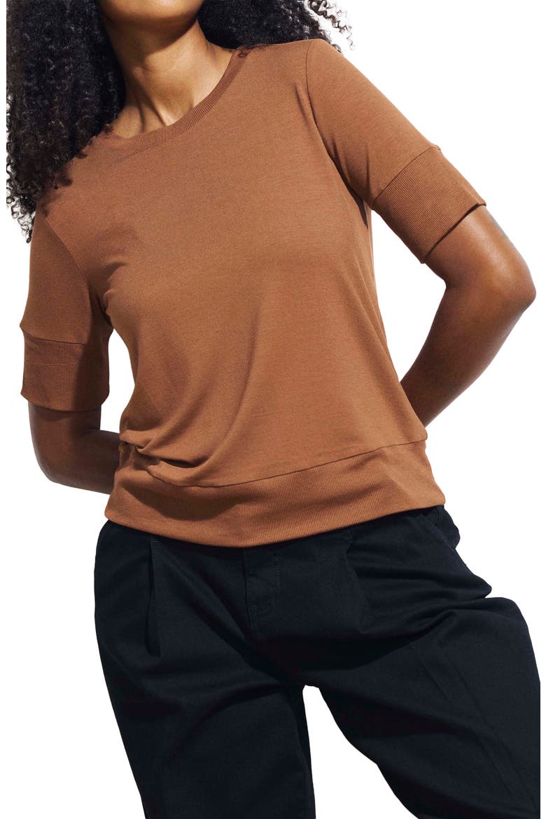 Aimee Knit Top, Main, color, PONY