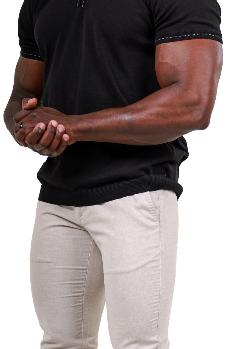 Maceoo Marthyr Tapered Leg Drawstring Pants, Alternate, color, White