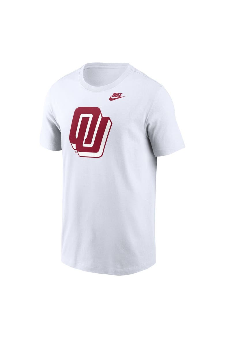 Men's Nike White Oklahoma Sooners Primetime Alternate Logo T-Shirt, Alternate, color, White