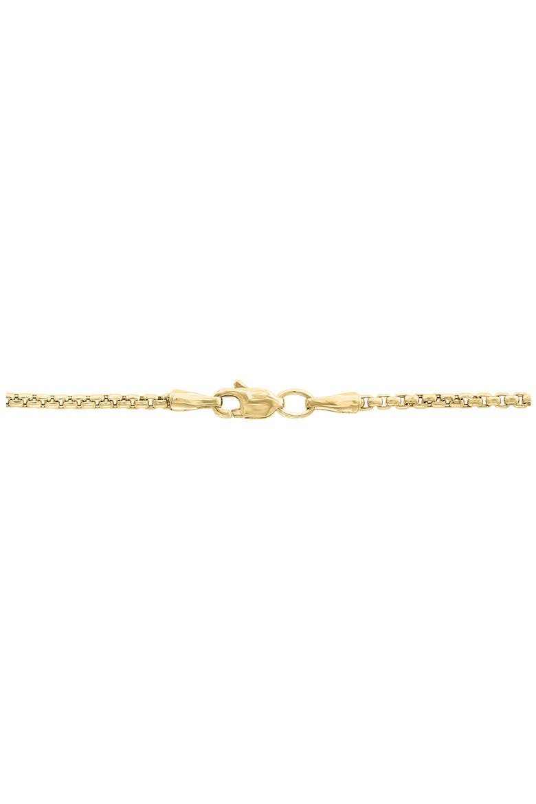 Men's Pavé Zircon Pendant Necklace, Alternate, color, YELLOW