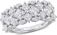 DELMAR Dew Lab Grown Moissanite Tapered Ring