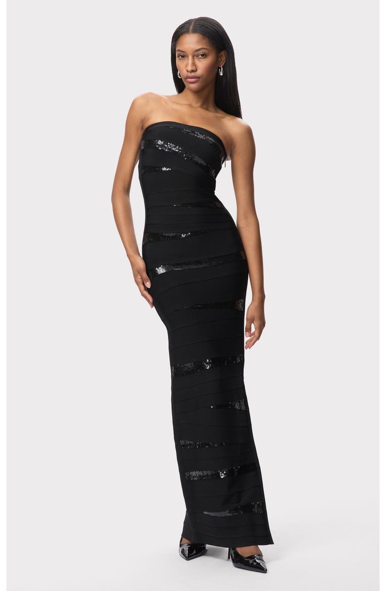Herve Leger The Chiara Gown, Alternate, color,