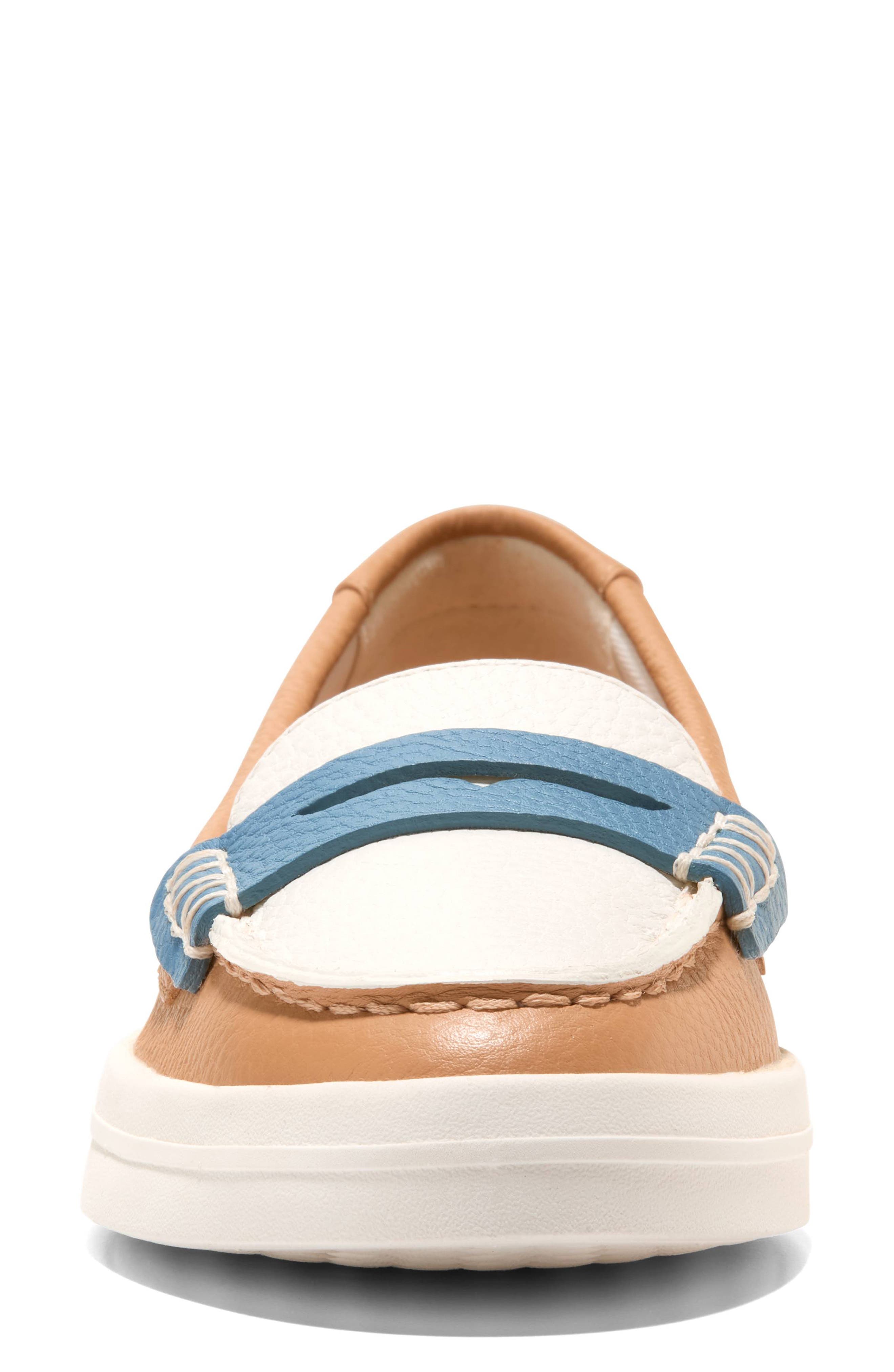 Cole Haan <p>Nantucket Drift Leather Penny Loafer (Women)</p>, Alternate, color, Biscuit/ Powder/ Provincial