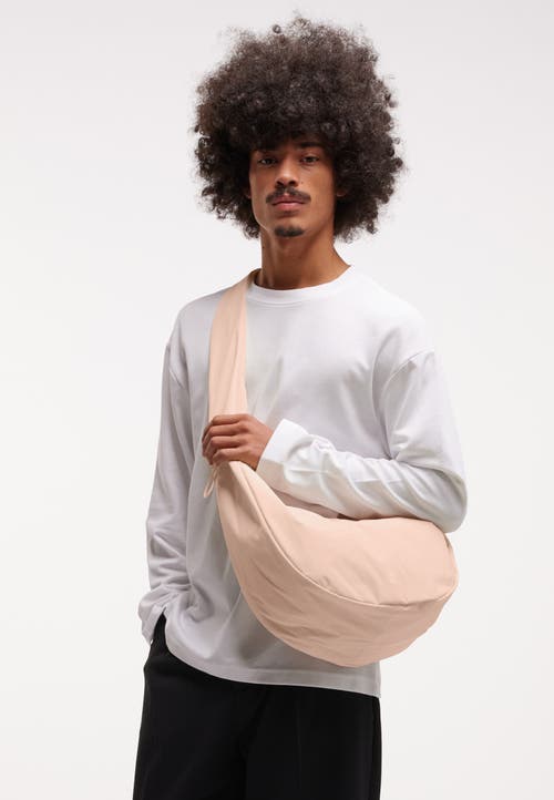 Got Bag Moon Bag Ruffle In White