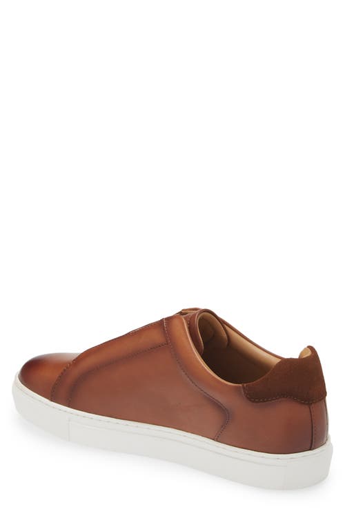Nordstrom Joshua Slip-on Dress Sneaker In Brown Saddle