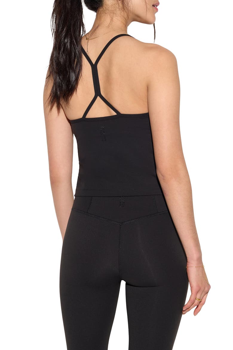 Breathe Performance Tank Top, Alternate, color, BLACK