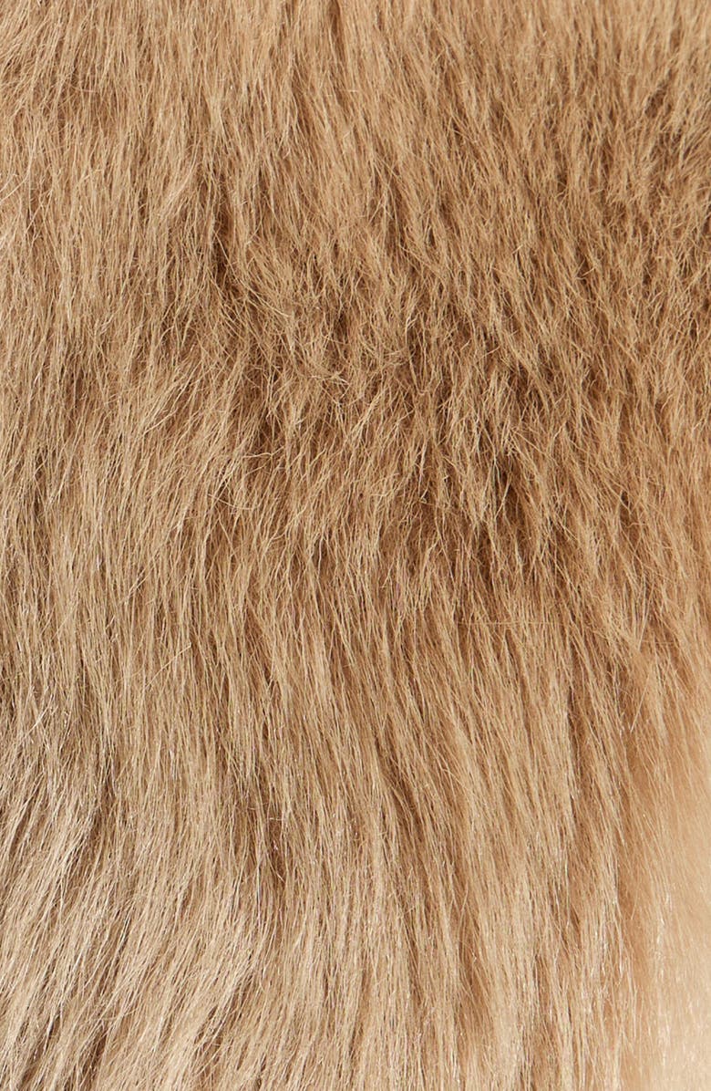 TOM FORD Soft Shearling & Leather Belted Coat, Alternate, color, 