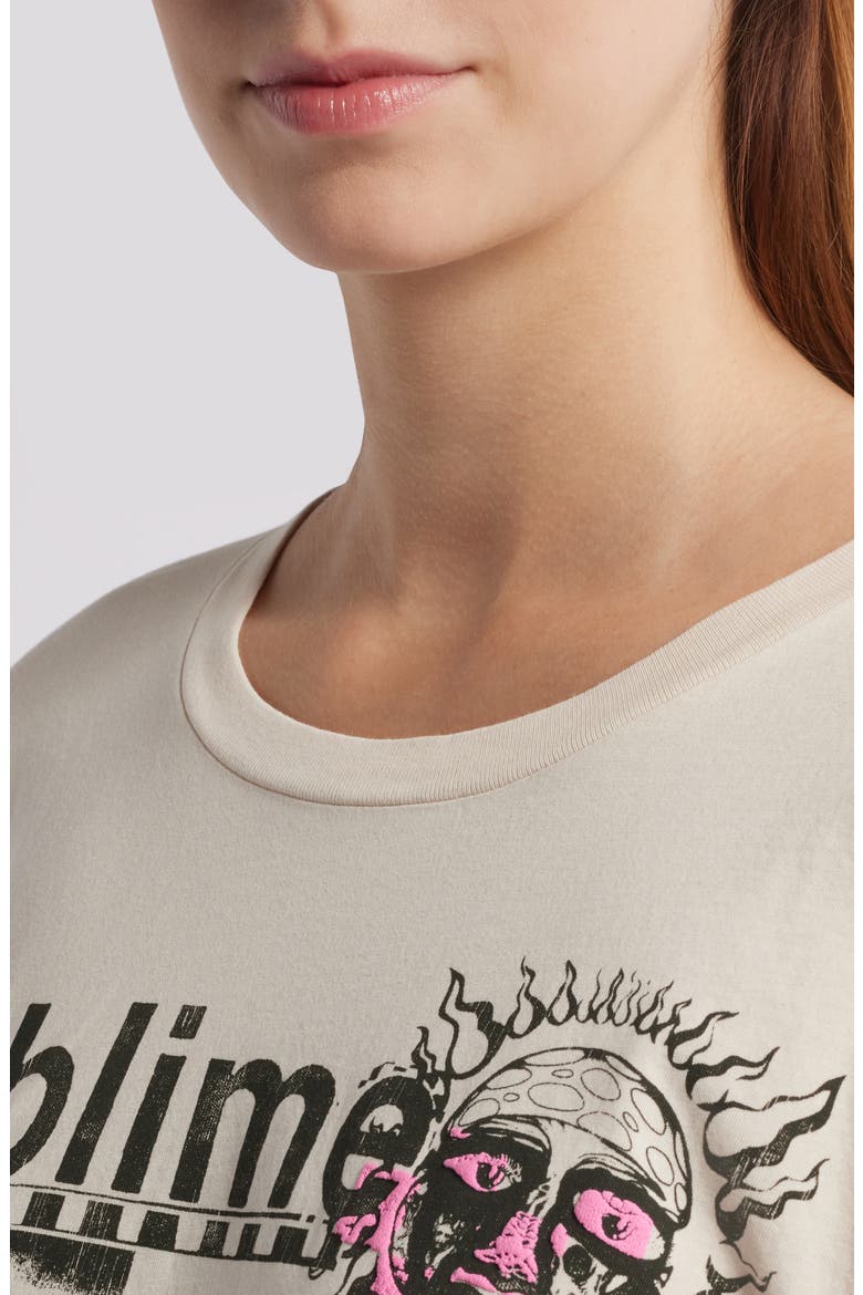 Sublime Long Sleeve Graphic T-Shirt, Alternate, color, DIRTY WHITE