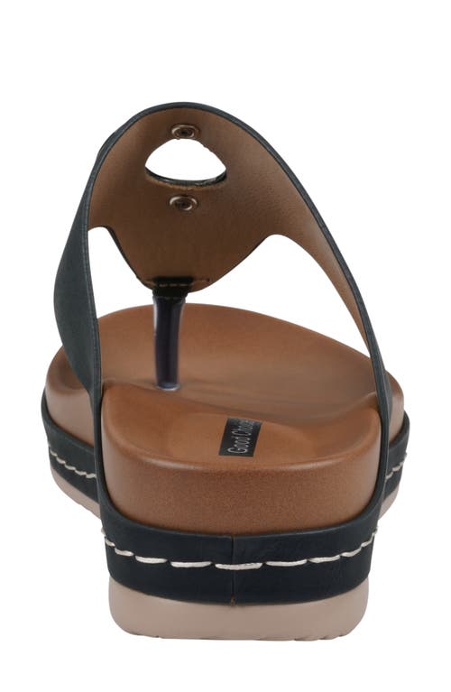 Gc Shoes Seli Comfort Slide Sandal In Black