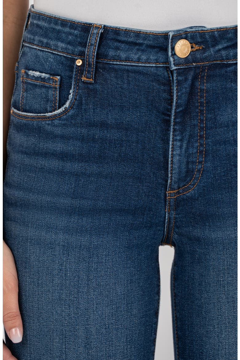 Reese High Rise Ankle Slim Straight Leg Jeans, Alternate, color, ATTAIN