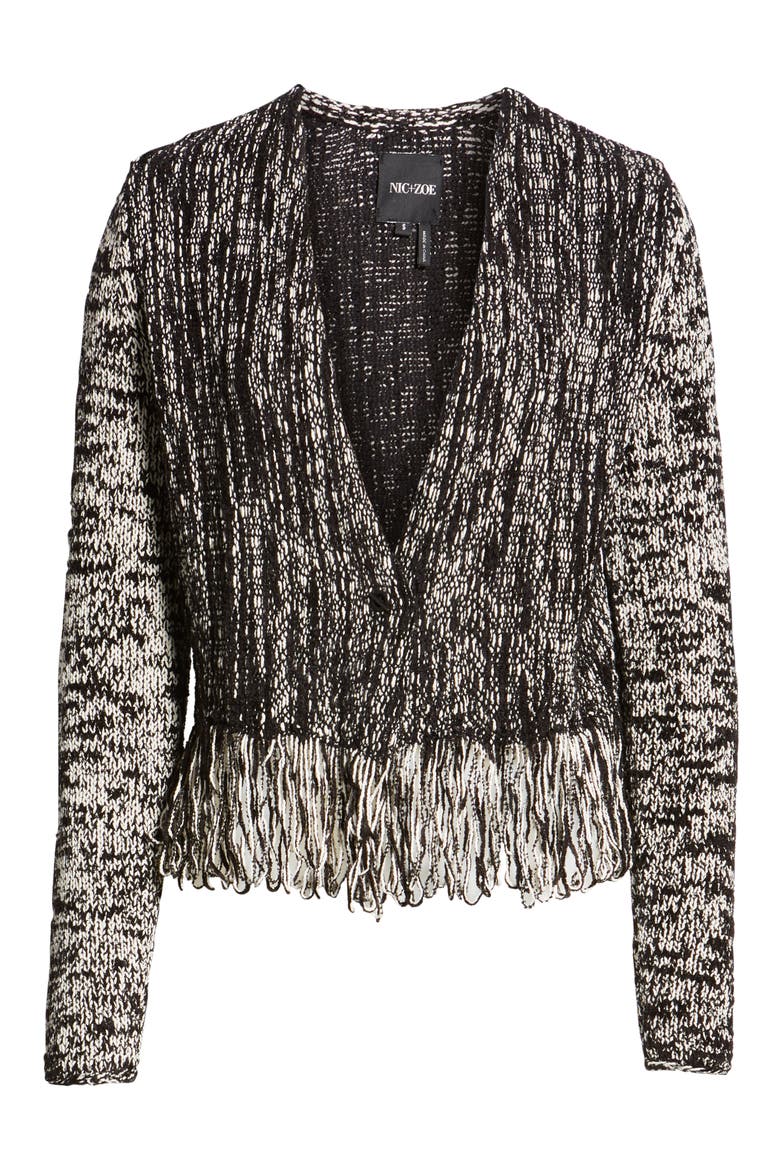Fringe Worthy Jacket, Alternate, color, BLACK MIX