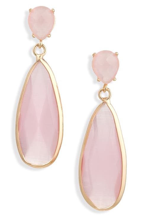 Glass Drop Earrings