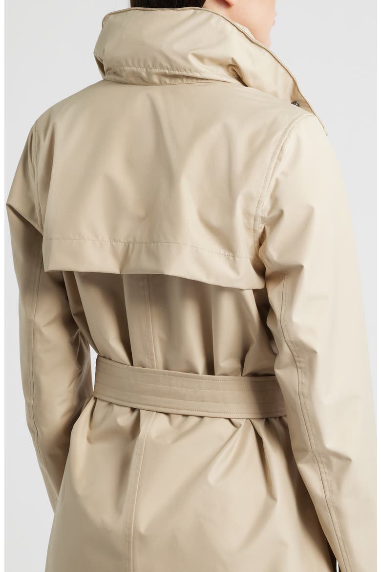 Welsey II Insulated Waterproof Trench Coat, Alternate, color, KHAKI