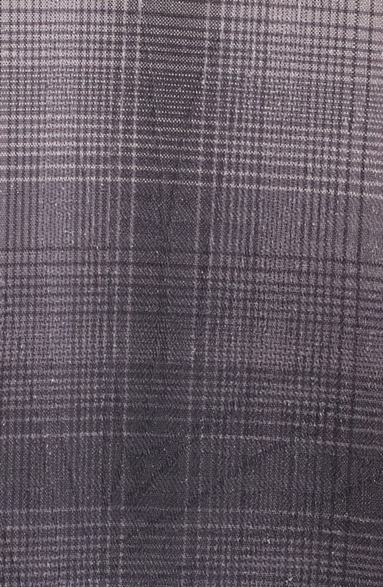 Tommy Bahama Madera Ombré Plaid Short Sleeve Silk Button-Up Shirt, Alternate, color,