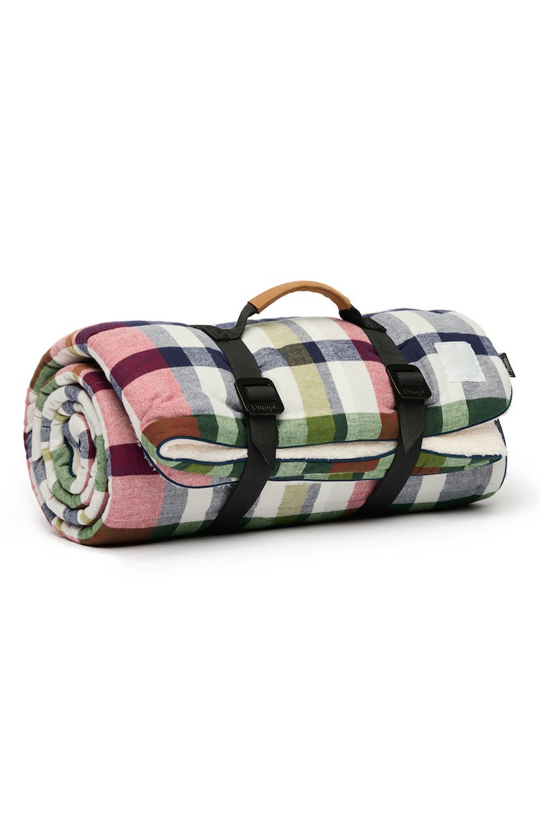 Rumpl Faux Shearling Flannel Throw Blanket, Alternate, color,