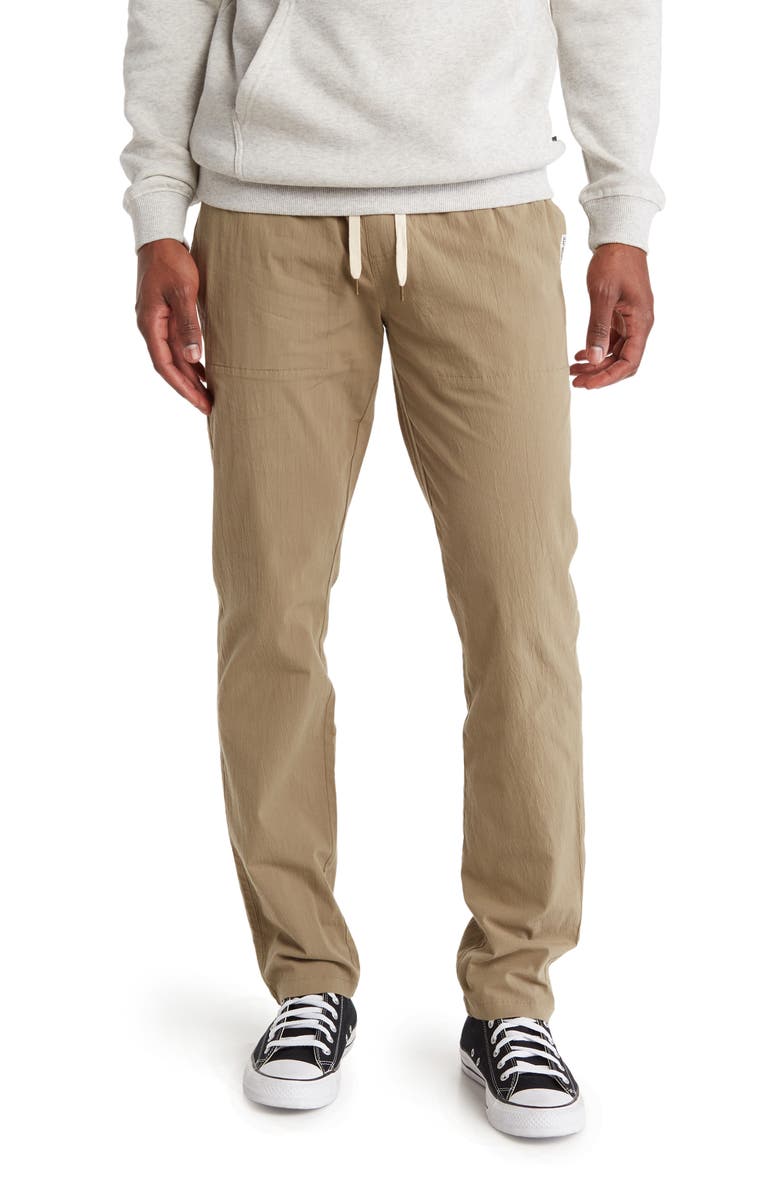 Rip Curl Drawstring Stretch Cotton Pants, Main, color, 