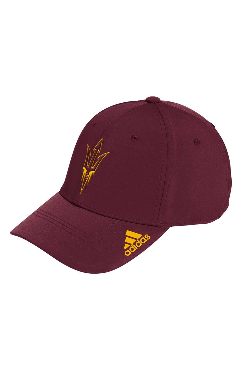 adidas Men's adidas Maroon Arizona State Sun Devils Locker Room Logo Flex Hat, Main, color, Maroon